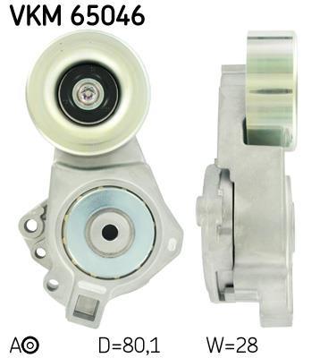 Polea tensora, correa auxiliar servicios SKF ref. VKM 65046